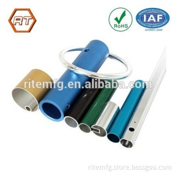 CNC turning anodized aluminum lathe parts